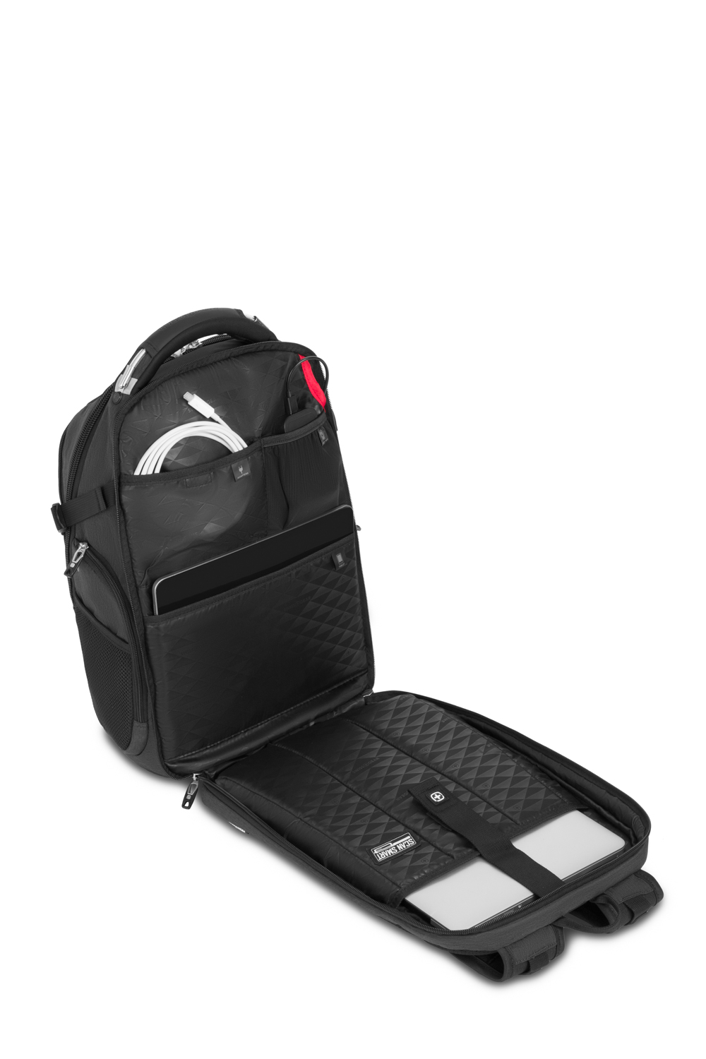 SWISSGEAR 5358 Travel Tech Elite USB ScanSmart Laptop Backpack 4