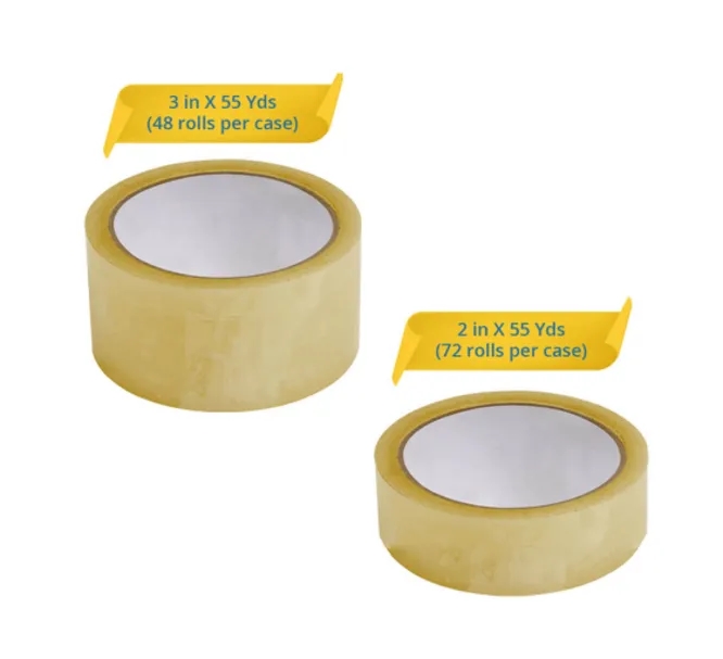 Acrylic Packaging Tapes - Clear 4