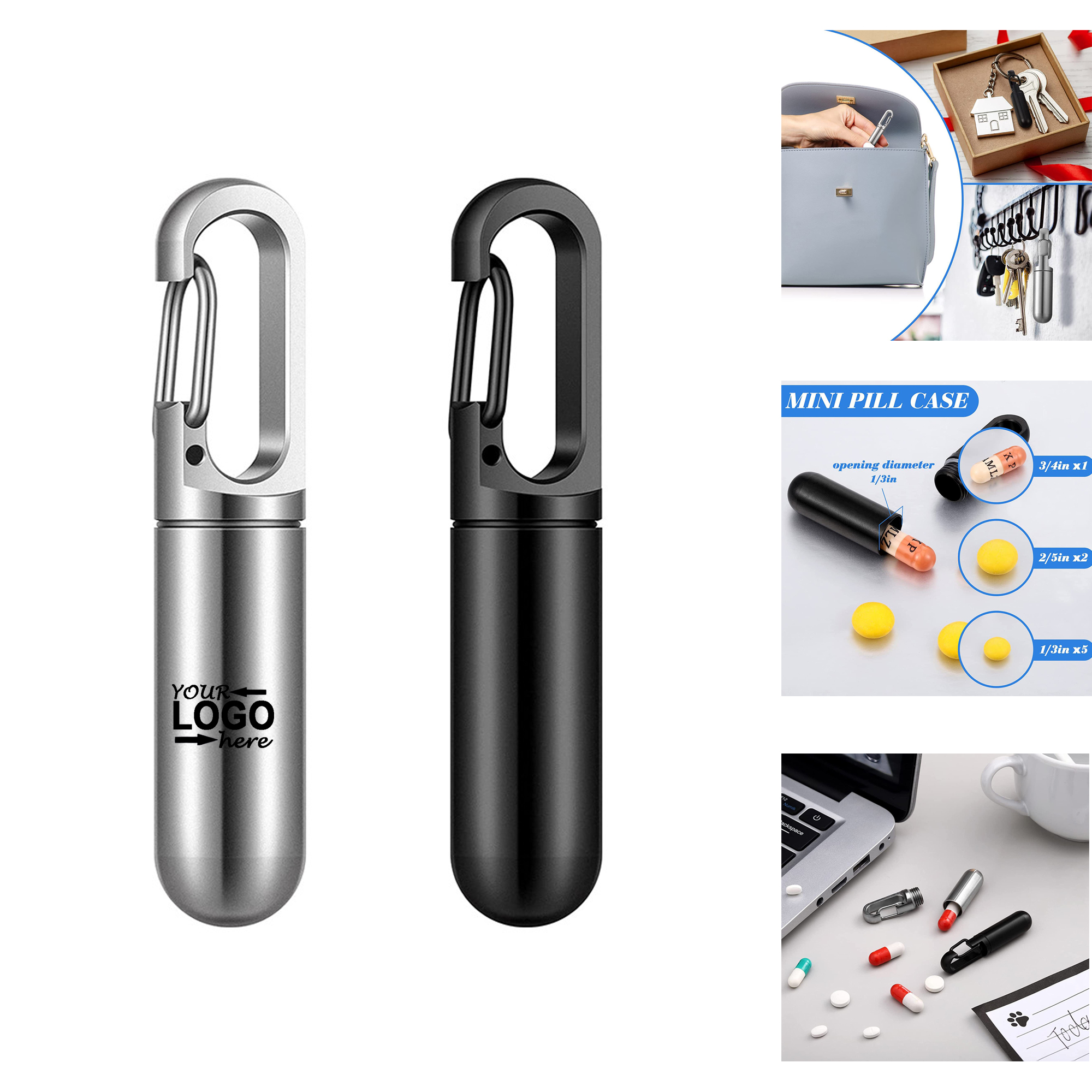 Stainless Steel Small Medicine Bottle 2