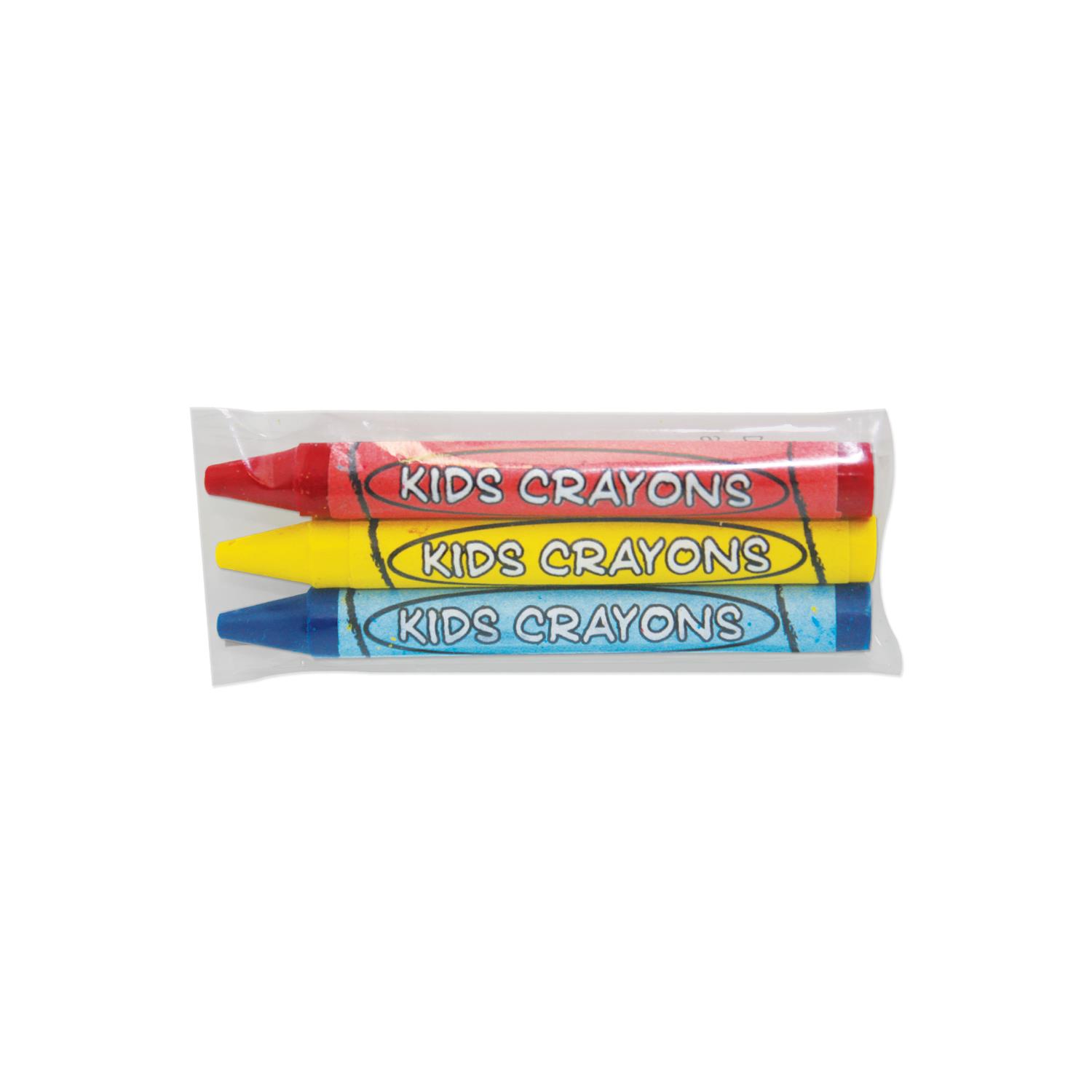3 Pack Cello Wrapped Crayons 3