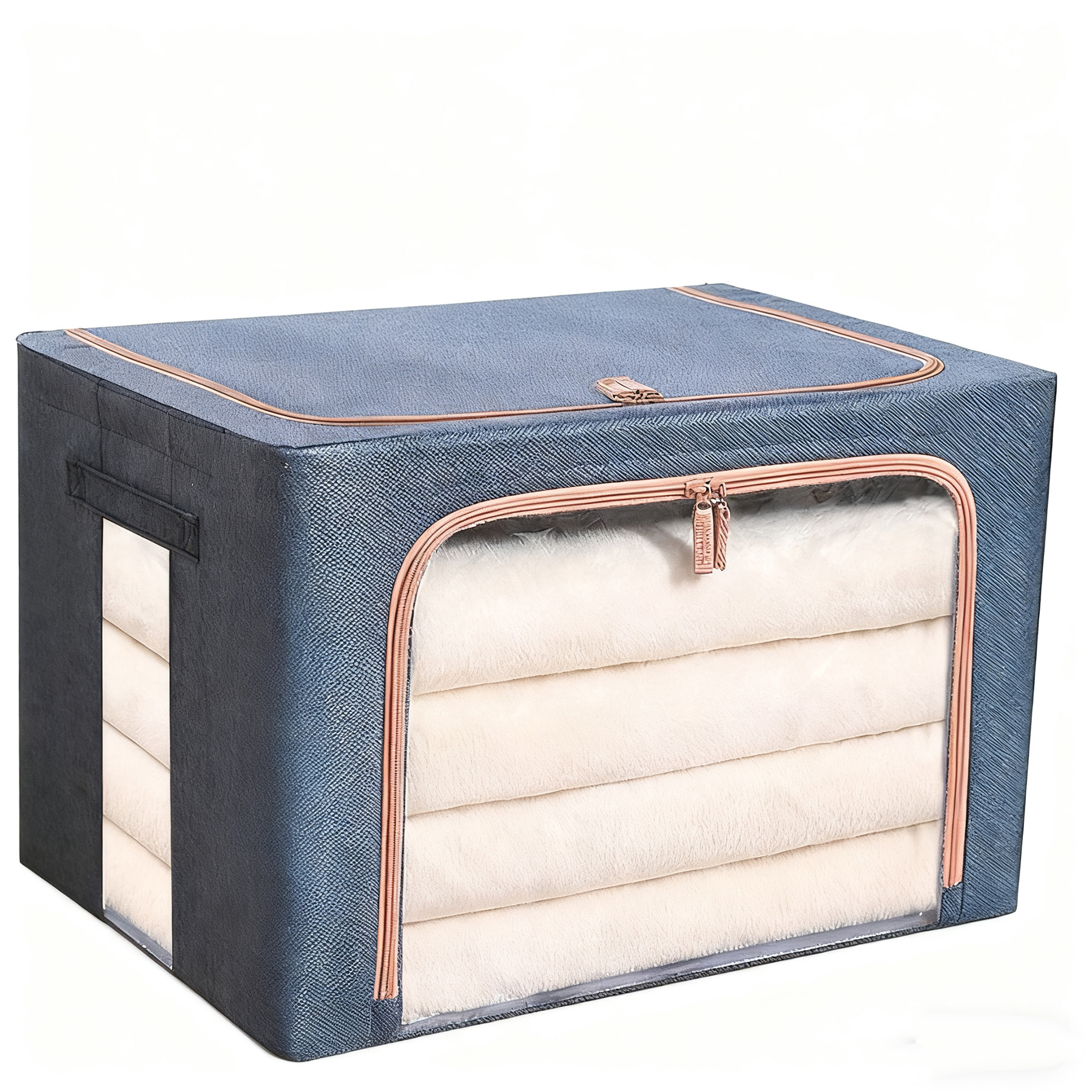 Large Capacity Linen Foldable Storage Box 4