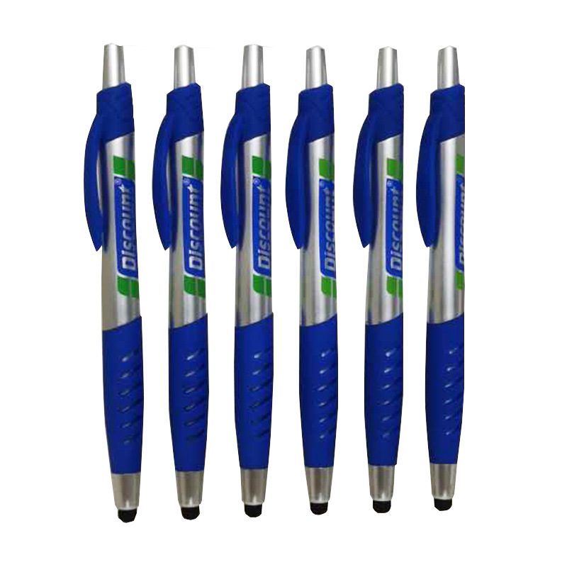 2 in 1 Capacitive Stylus & Ballpoint Click Pen 2