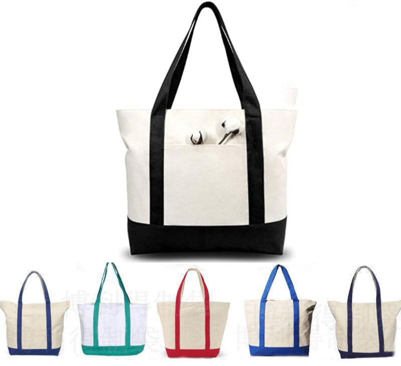 Canvas Tote Bag, custom tote bag with logo imprint 1