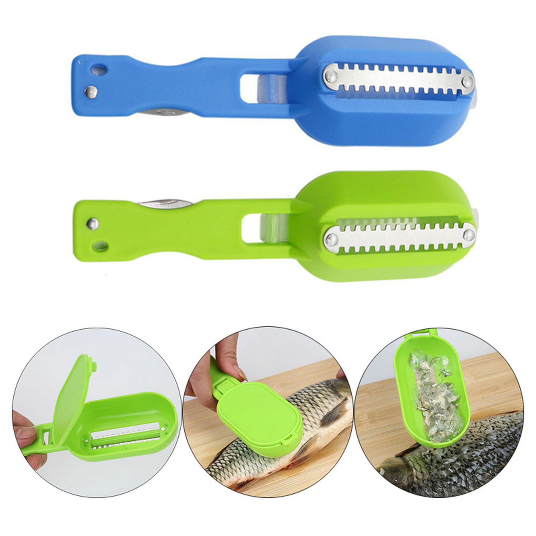 Fish Scaler Scale Remover Scraper 2