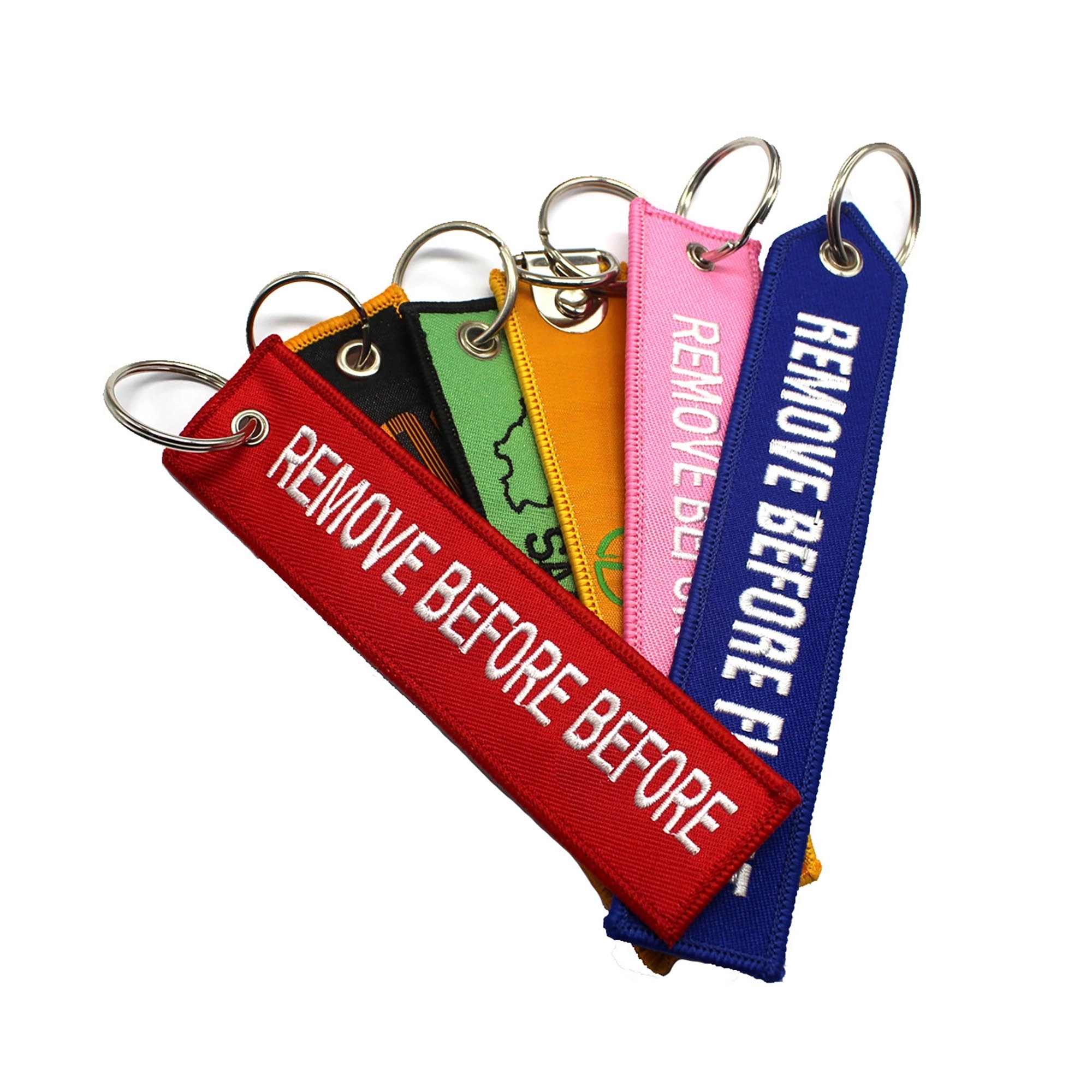 Customized embroidered Keychain 1