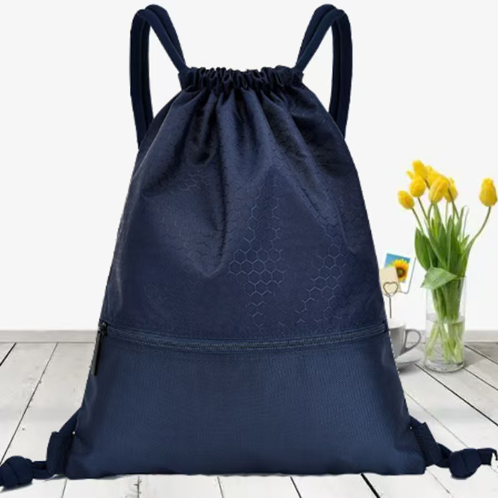 Polyester Branded Drawstring Bag 3