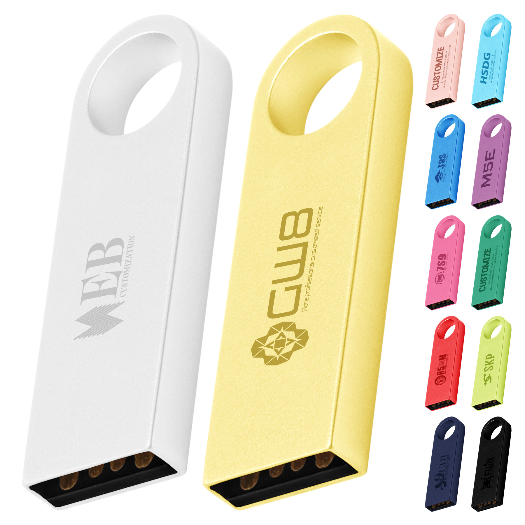 Mini Metal USB Flash Drive 1