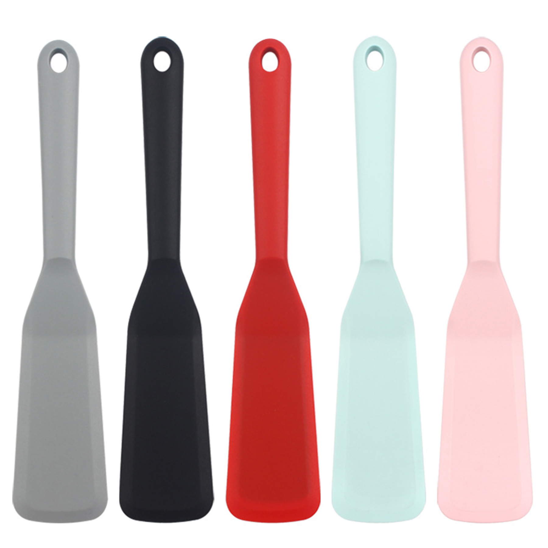 Soft Heat Resistant Cooking Silicone Spatula 2