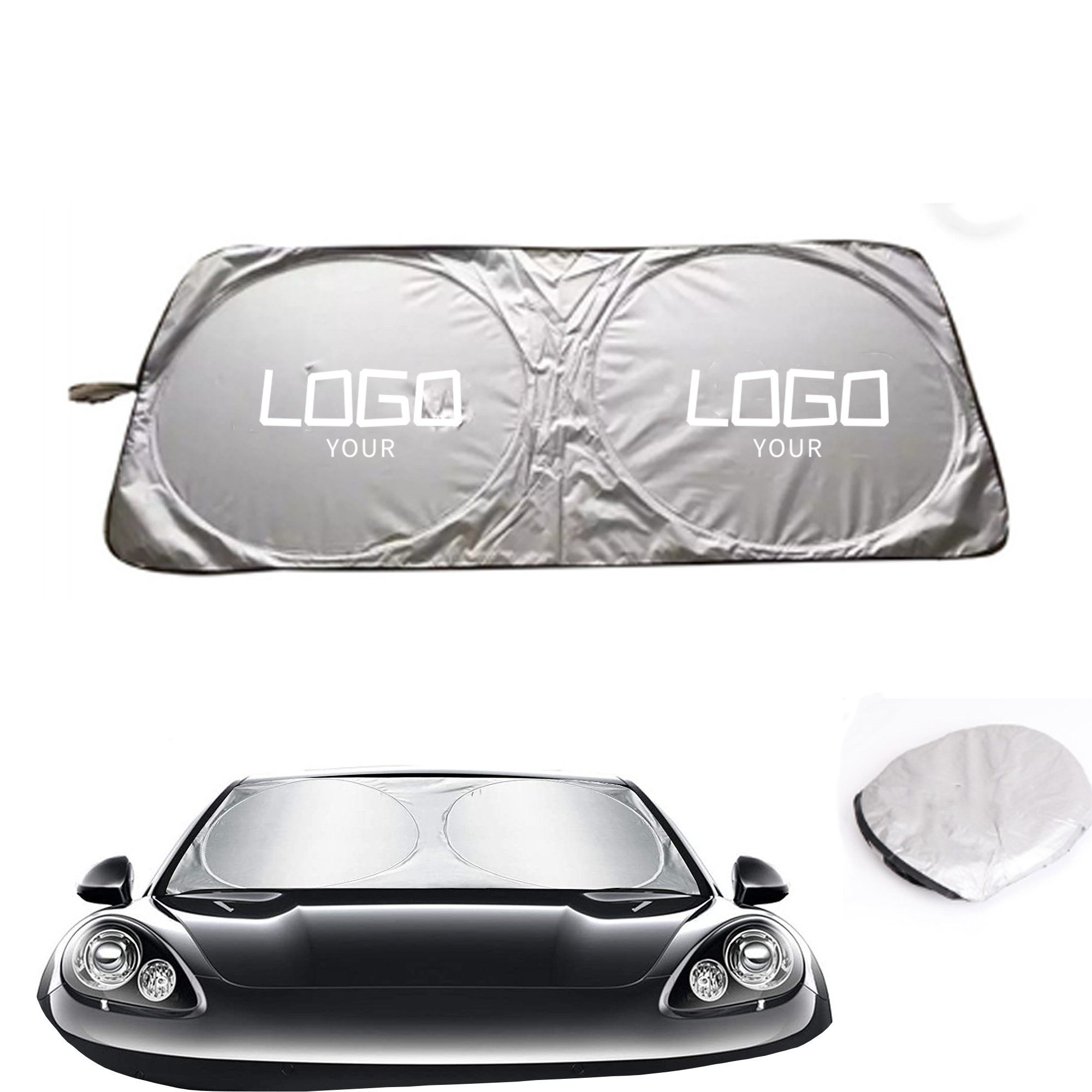 Folding Front Car Sun Visor 2