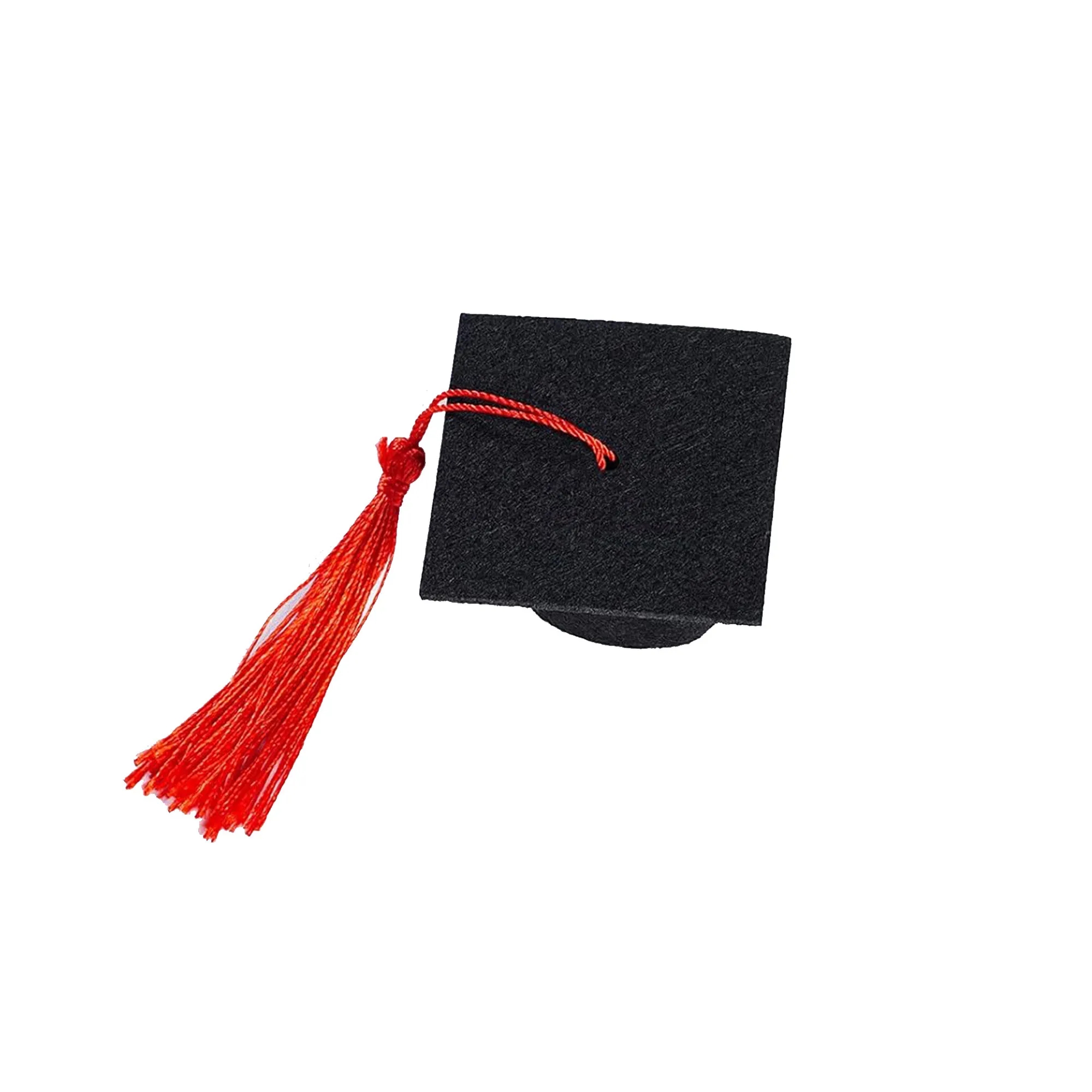 Mini Graduation Cap Felt Hat Bottle Topper 3