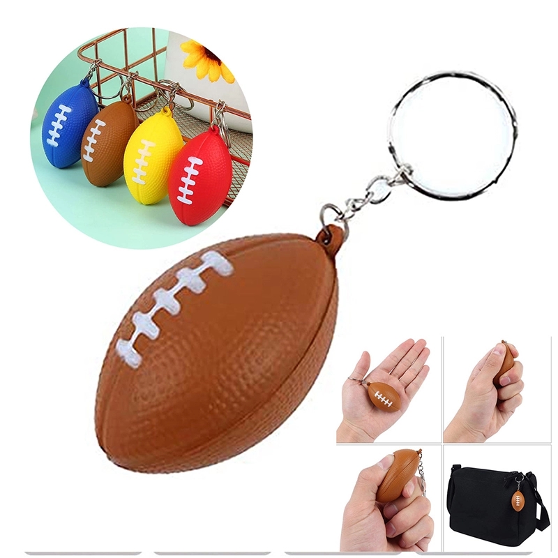 Football Stress Reliever Keychain 2