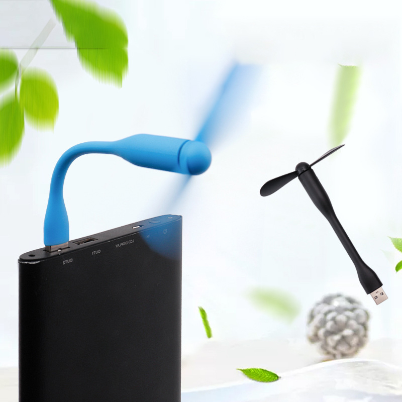 Portable USB Fan w/Flexible Arm 9