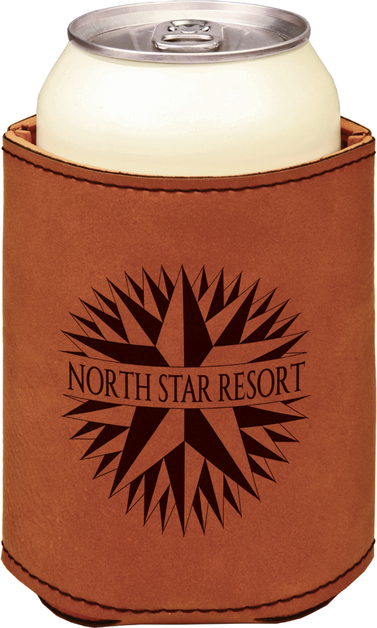 3 3/4" Rawhide Leatherette Beverage Holder 1
