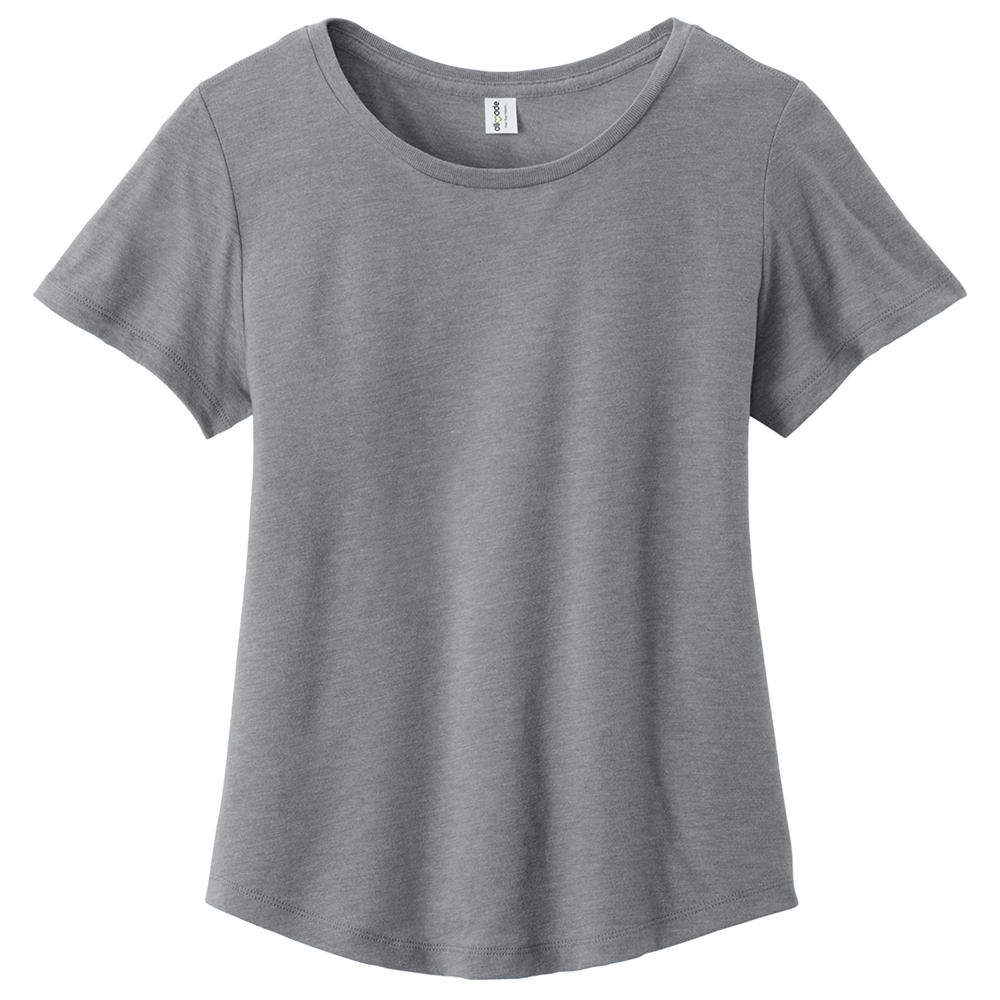 Allmade® Women's Relaxed Tri-Blend Scoop Neck Tee