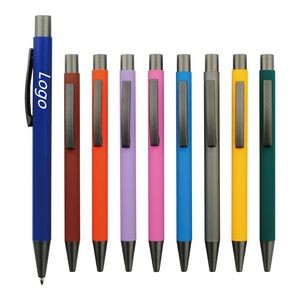 Metal Push Click Action Ballpoint Pen 5
