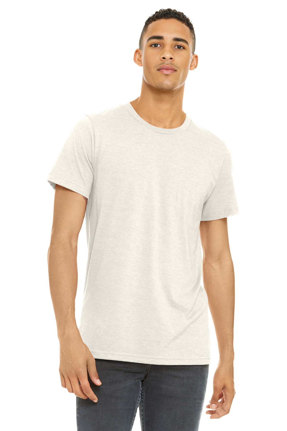 BELLA+CANVAS Unisex Heather CVC Short Sleeve Tee. BC3001CVC 94