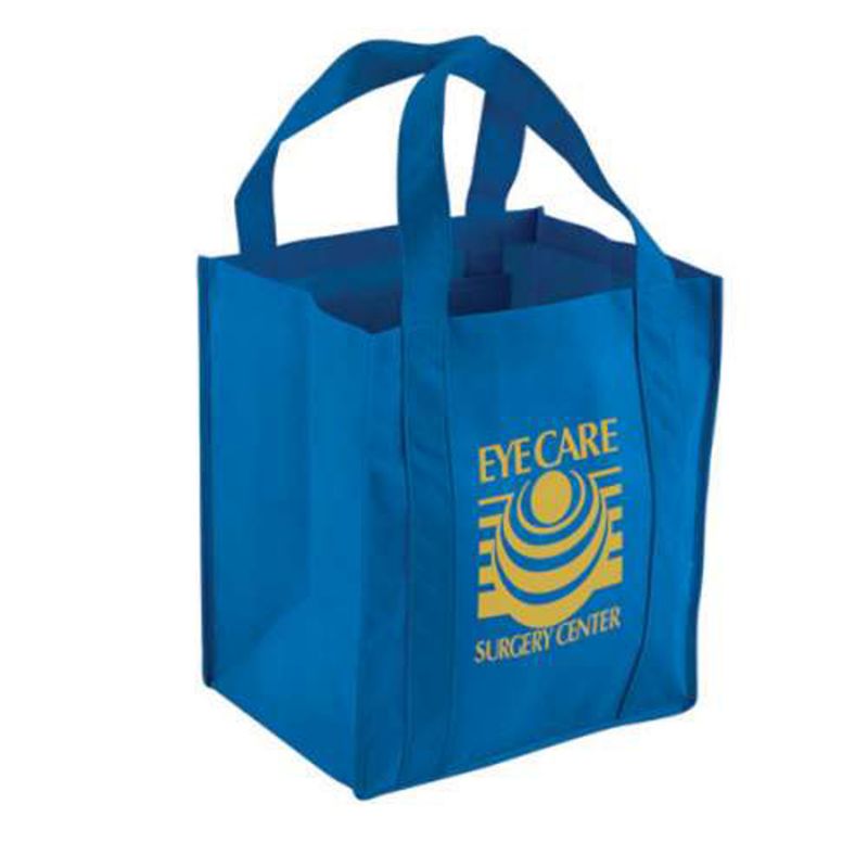 Non-Woven Tote Bag w/ Reinforced Handles - Full Color