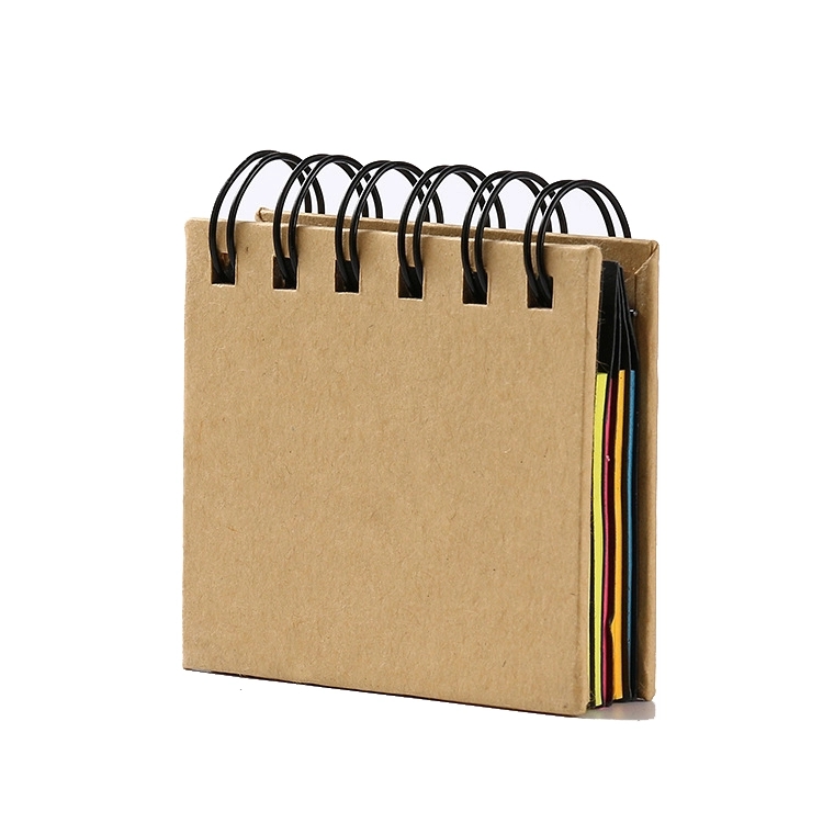 Spiral Book With Sticky Notes And Flags 2