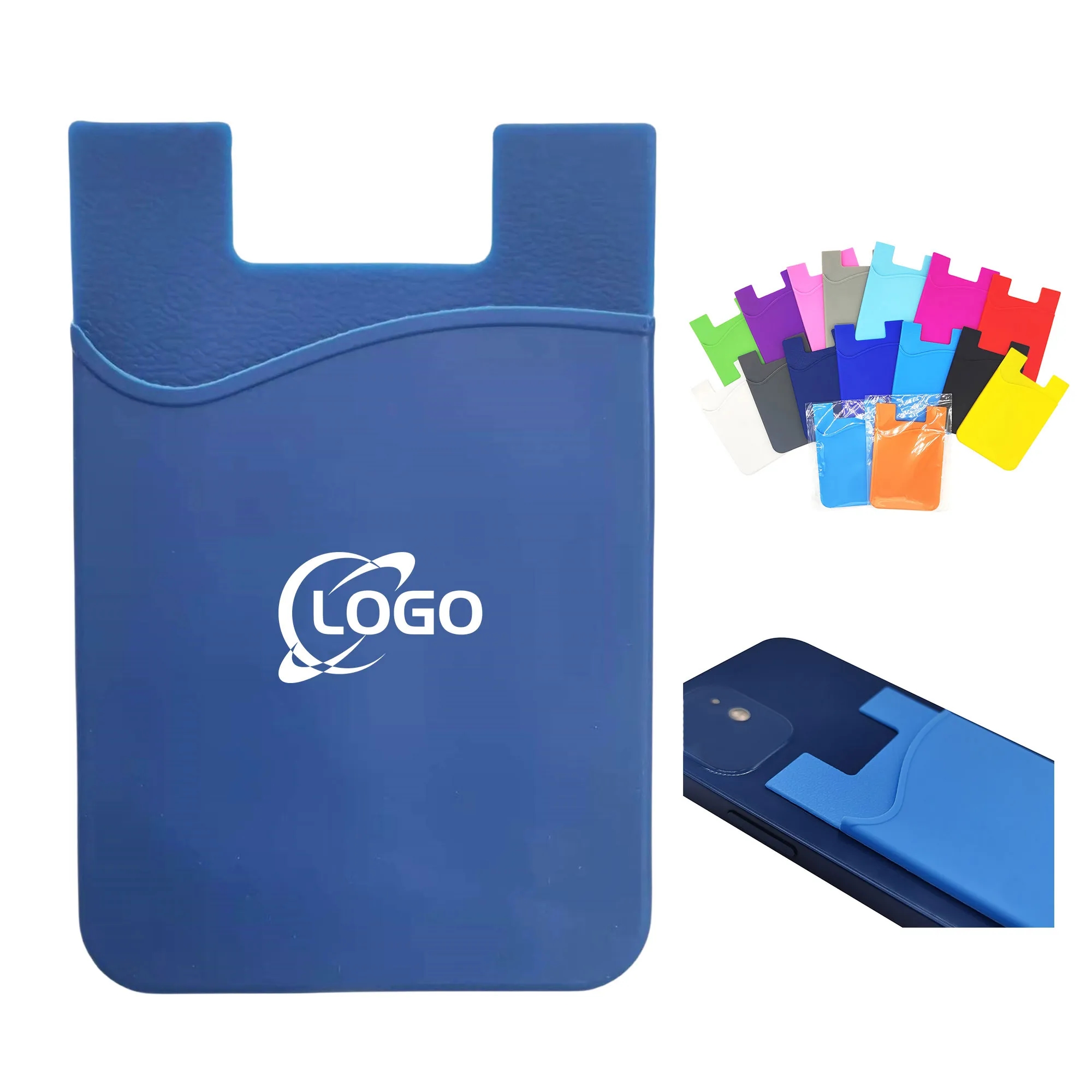 MOQ20 Silicone Mobile Phone Holder Back Sticker