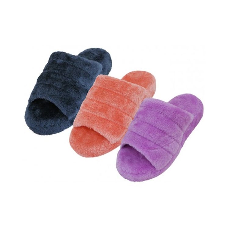 Women's Fuzzy Plush Slippers - S-XL 3 Colors 2