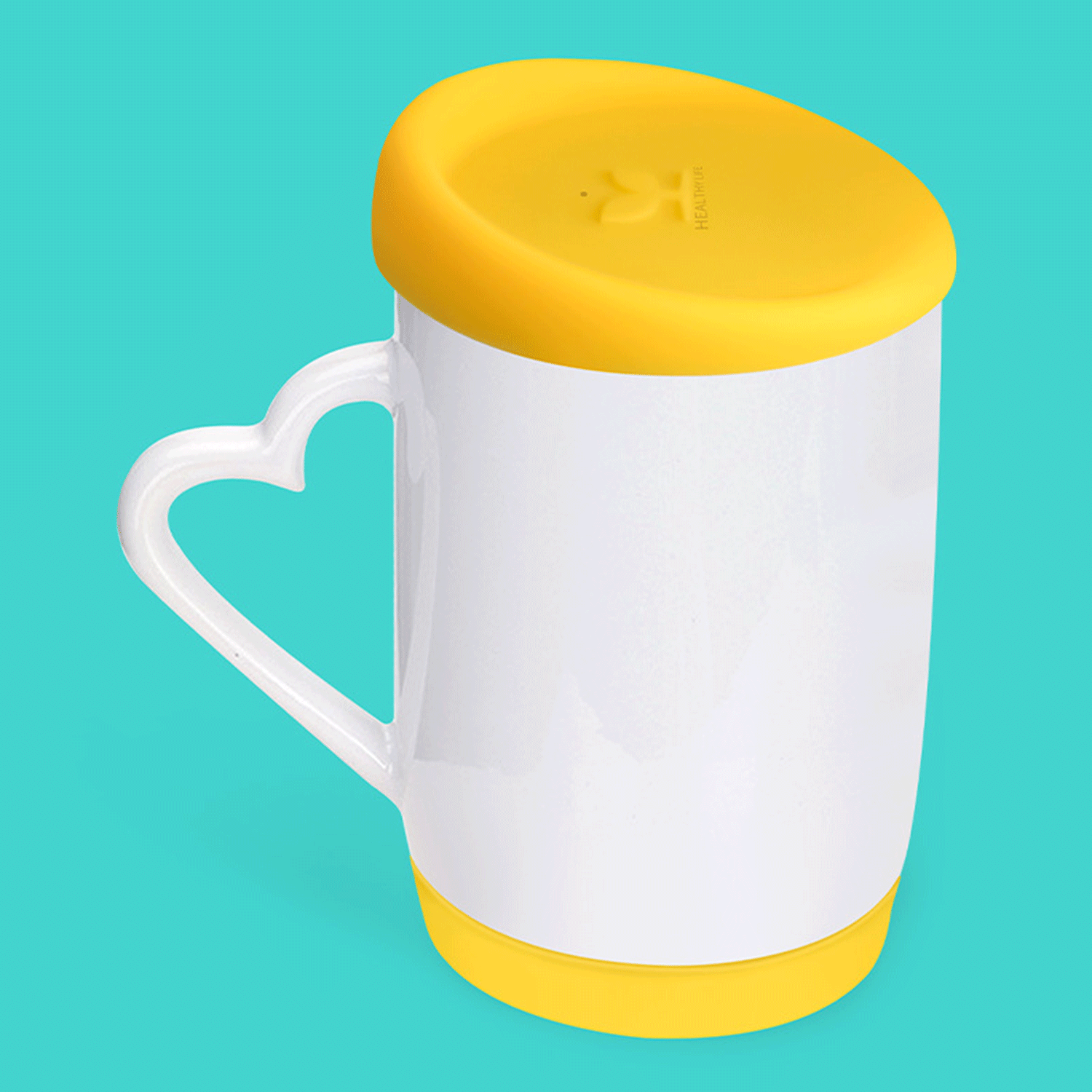 11oz ceramic Blank white mugs w/ silicone cover and bottom 10