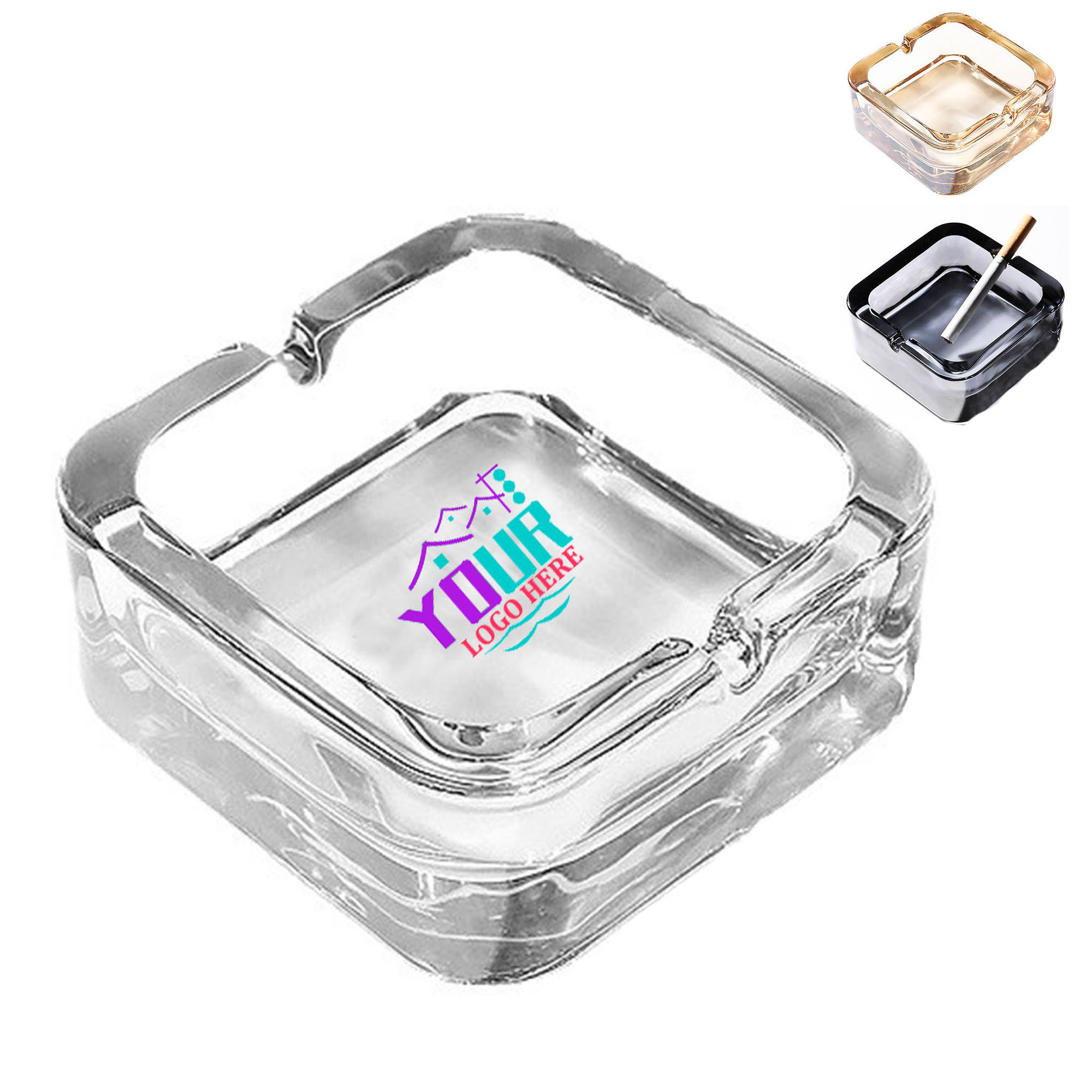 Glass Ashtray 2