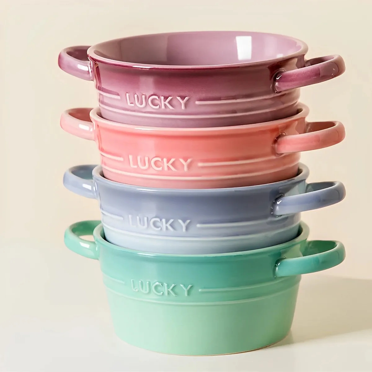 Ceramic Ramen Bowl With Handle 5