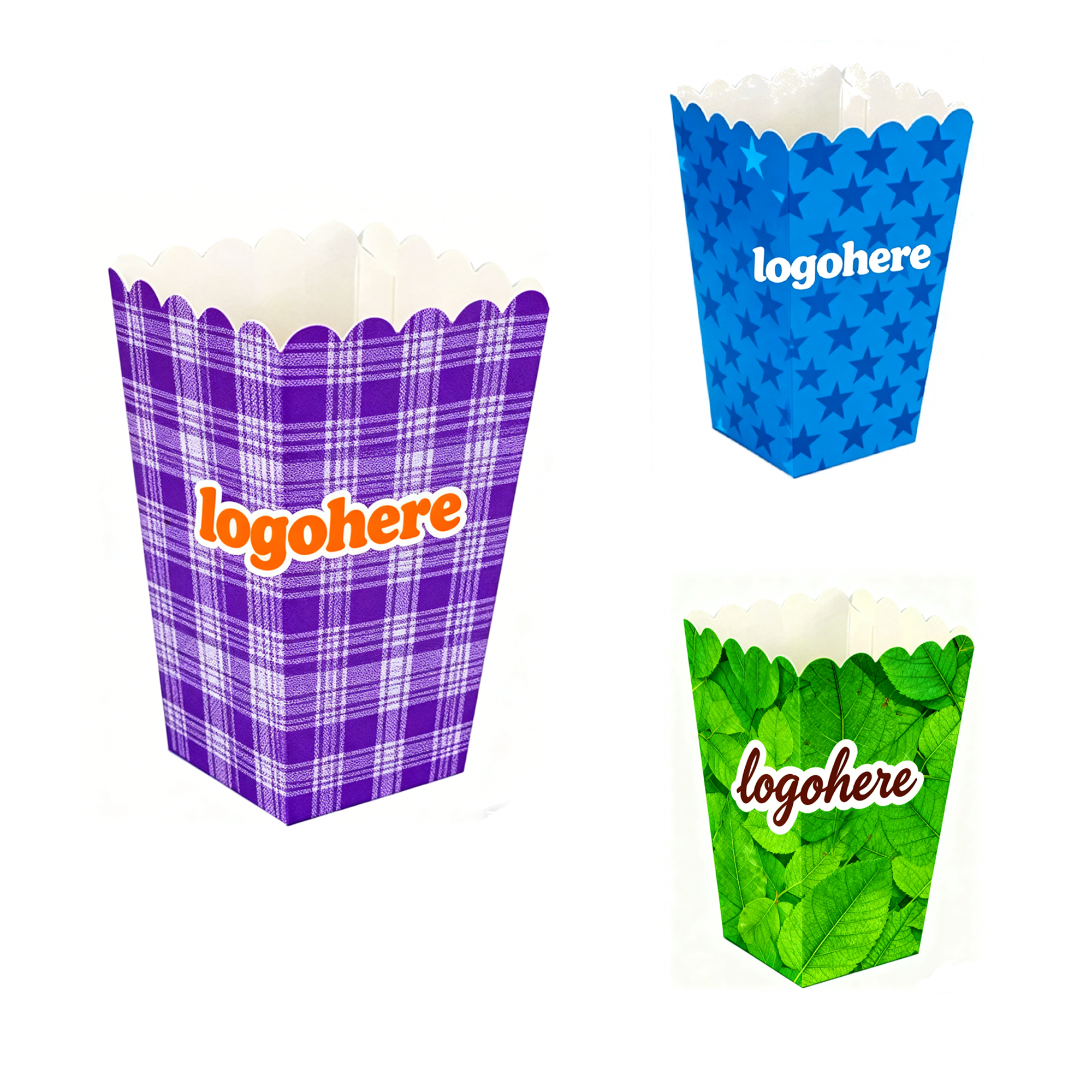 MOQ 200 Popcorn Container 2
