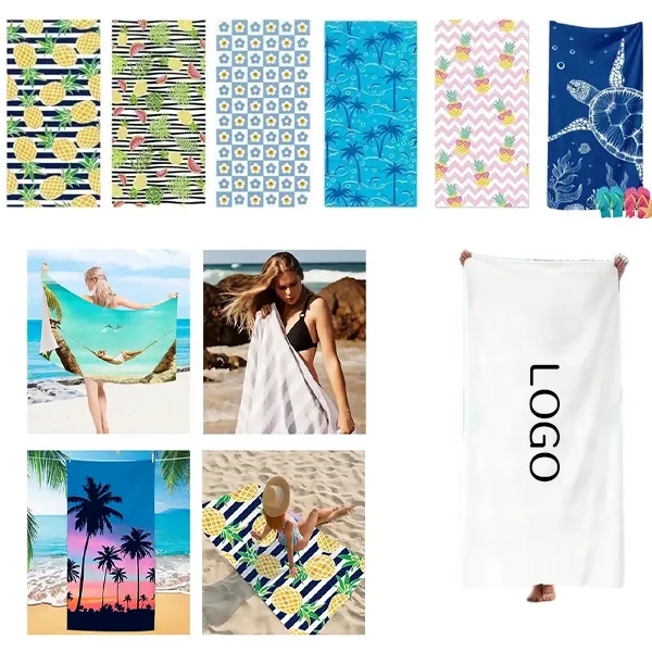 Quick-Dry Microfiber Beach Towel 3