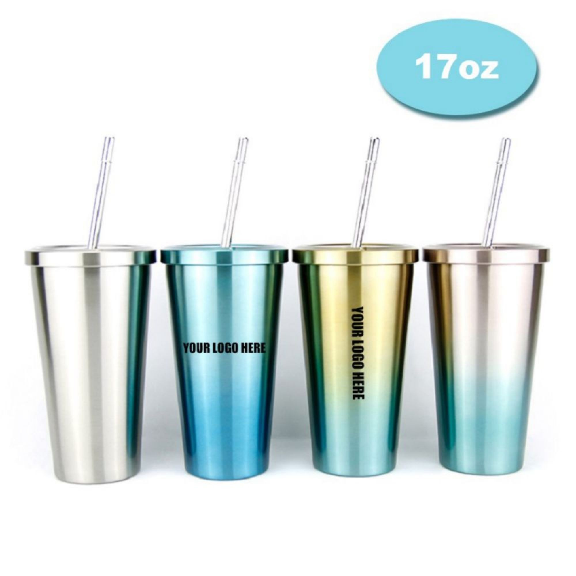 17oz Portable Stainless Steel Bottle 3