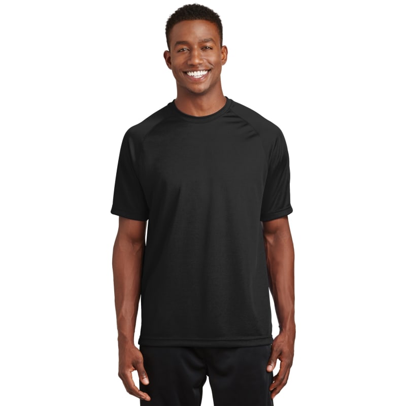 Sport-Tek Dry Zone Short Sleeve Raglan T-Shirt. 4