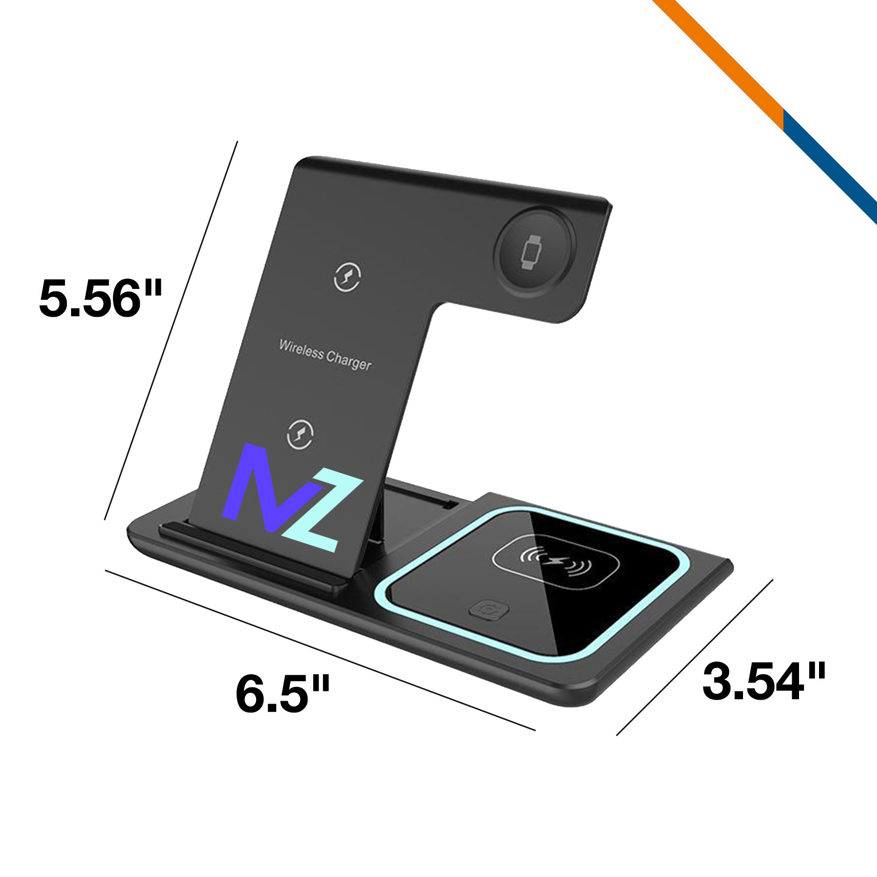Merix 3in1 Fast Wireless Charger 2