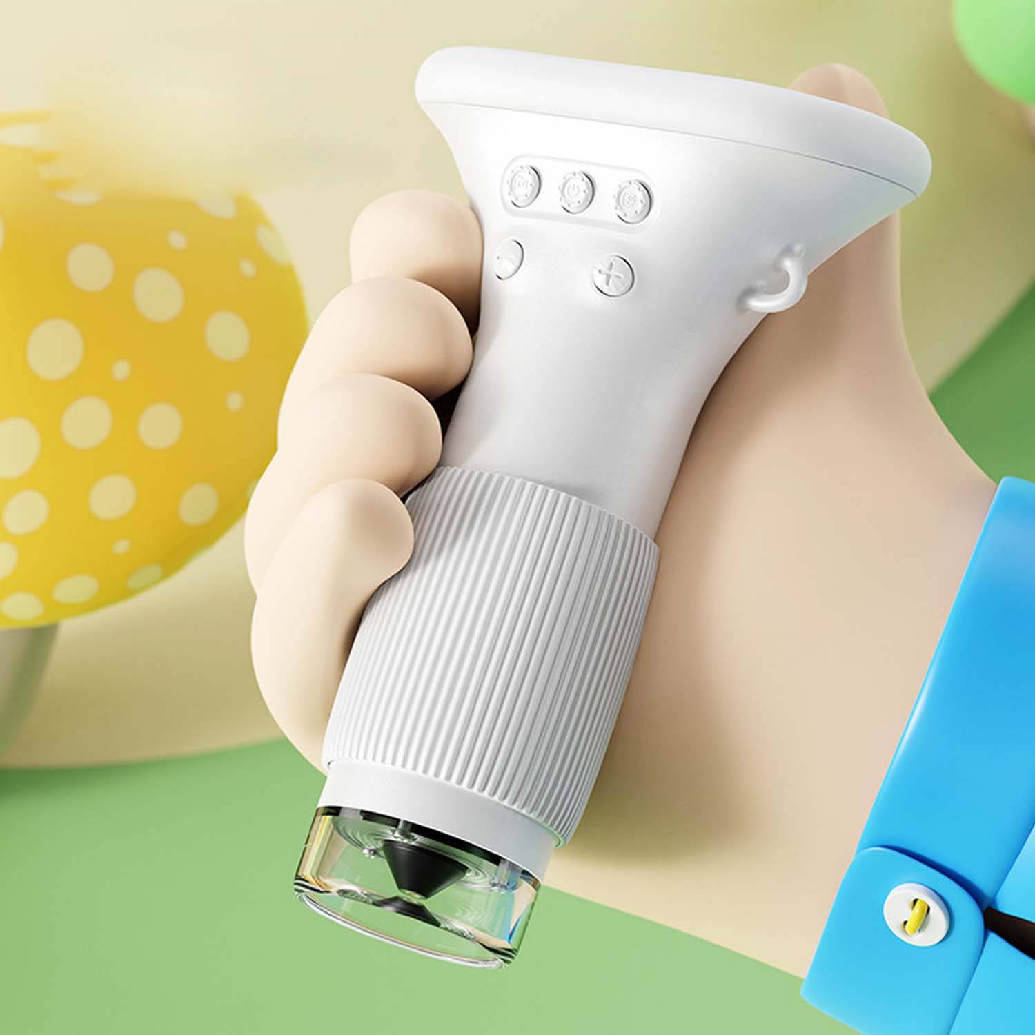 Children's Portable Optical Microscope Magnifying Glass 6