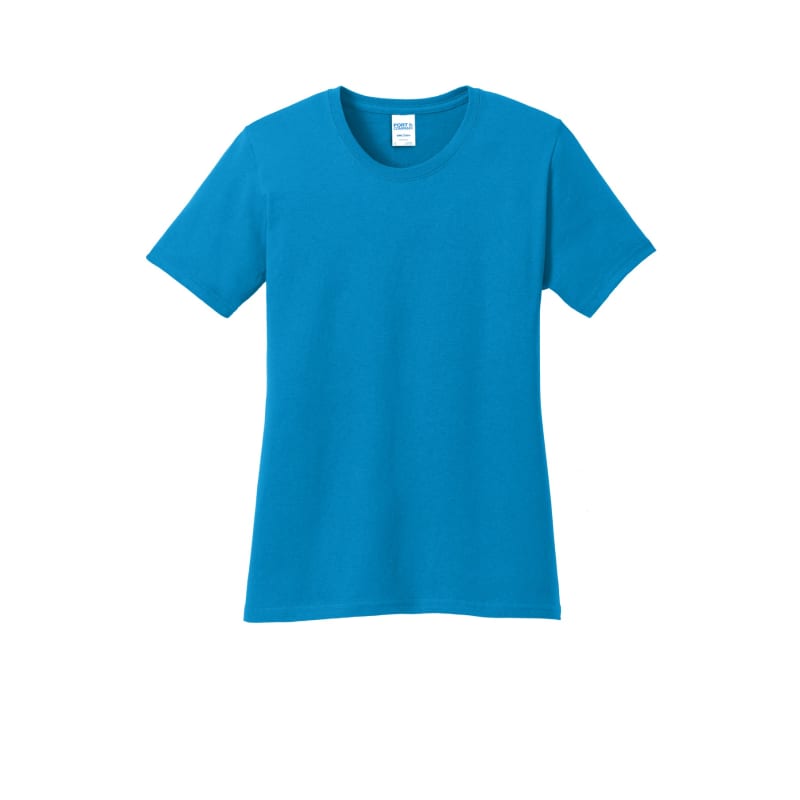 Port & Company Women's Core Cotton Tee. 48