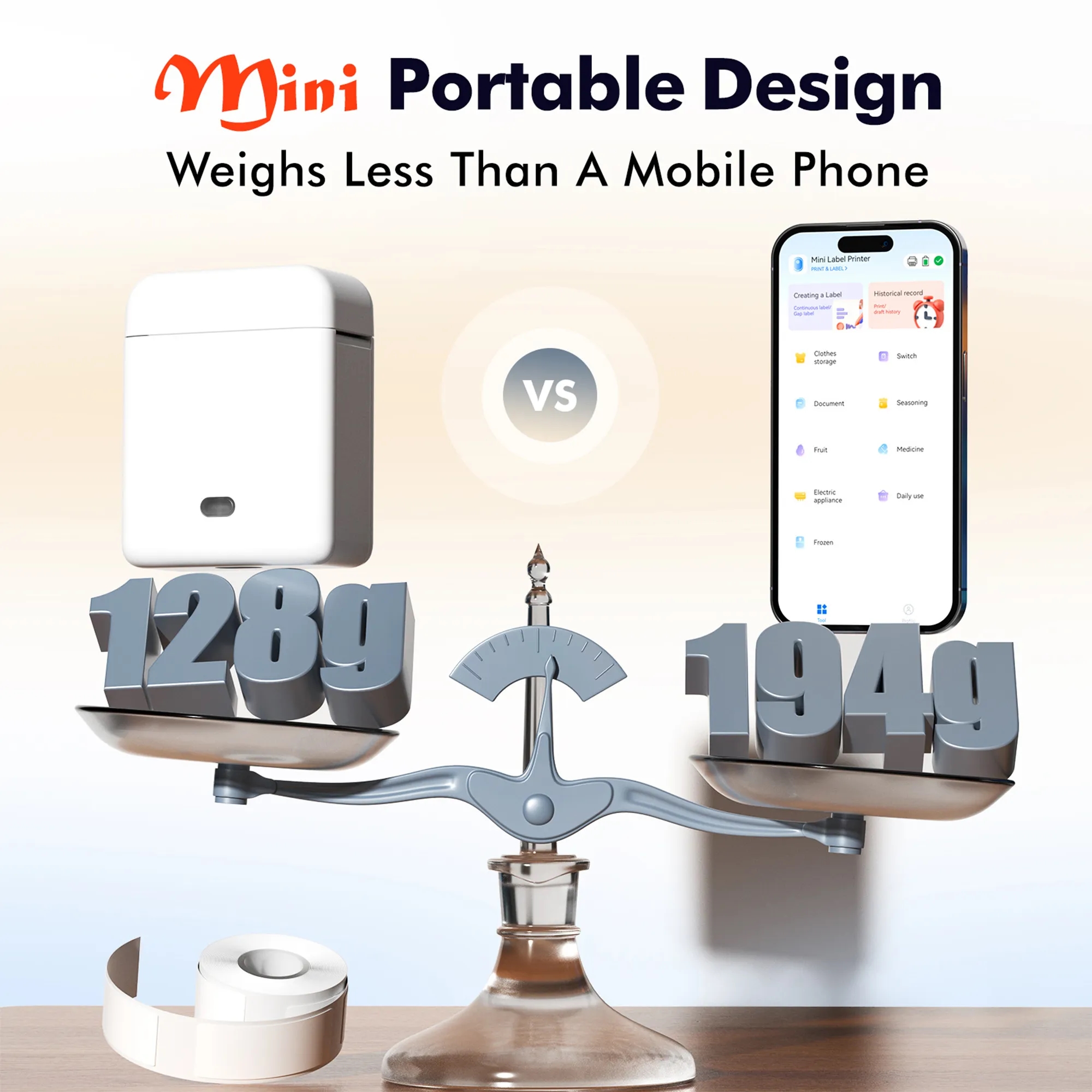 Portable Label Printer 11