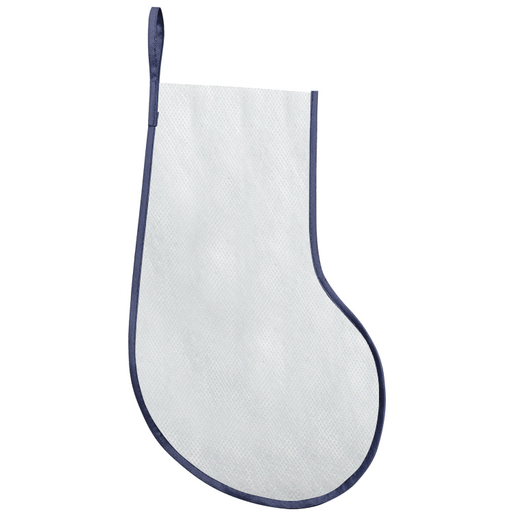 Custom Christmas Stocking With Colored Trim 5