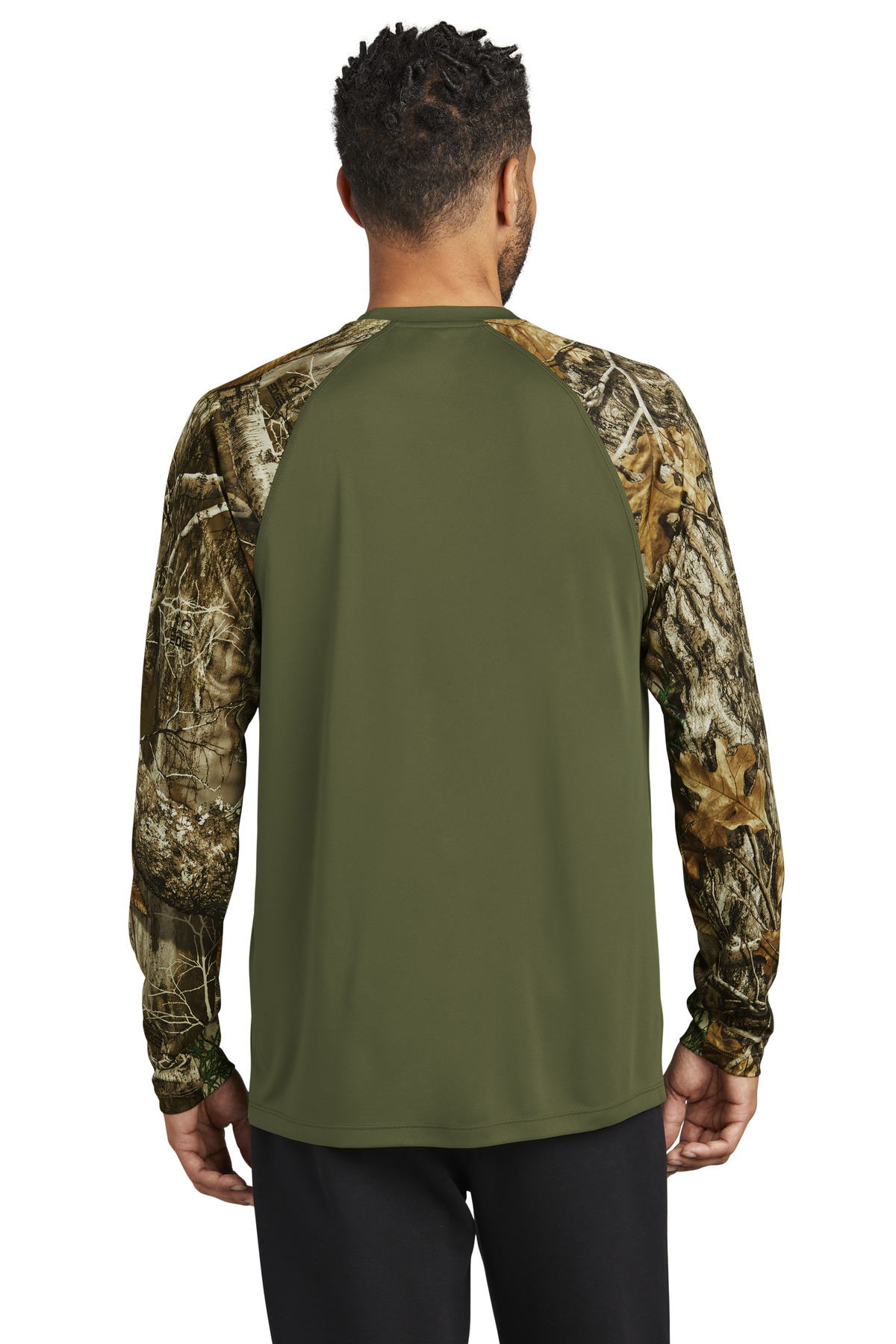 Russell Outdoors Realtree Colorblock Performance Long Sleeve Tee RU151LS 1