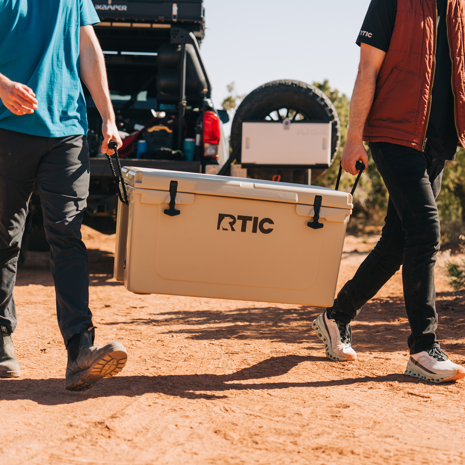 65 QT RTIC® Insulated Ultra-Tough Cooler Ice Chest (31.6" x 17") 4