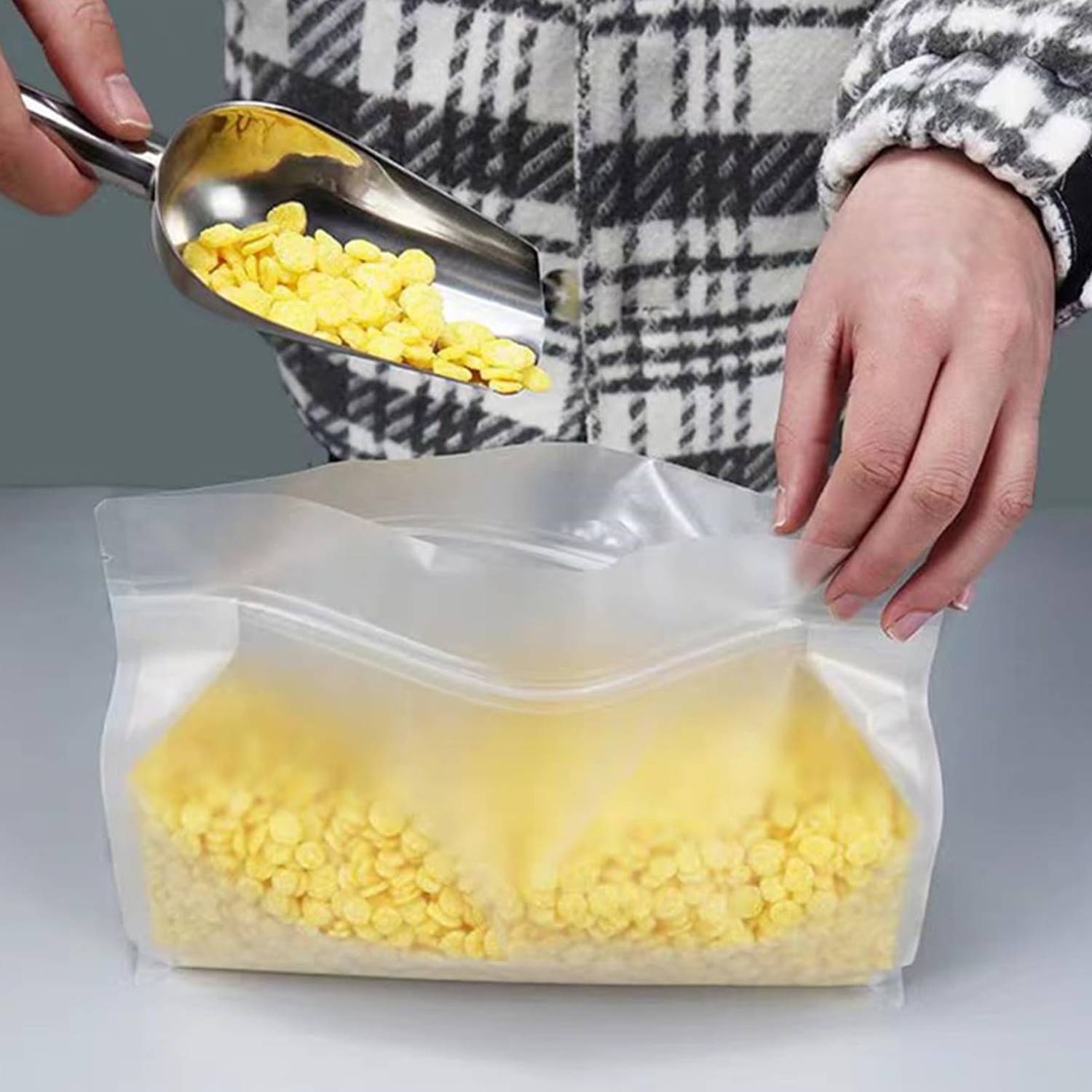 Food-Grade Matte Self-Sealing Bags For Food Storage 4