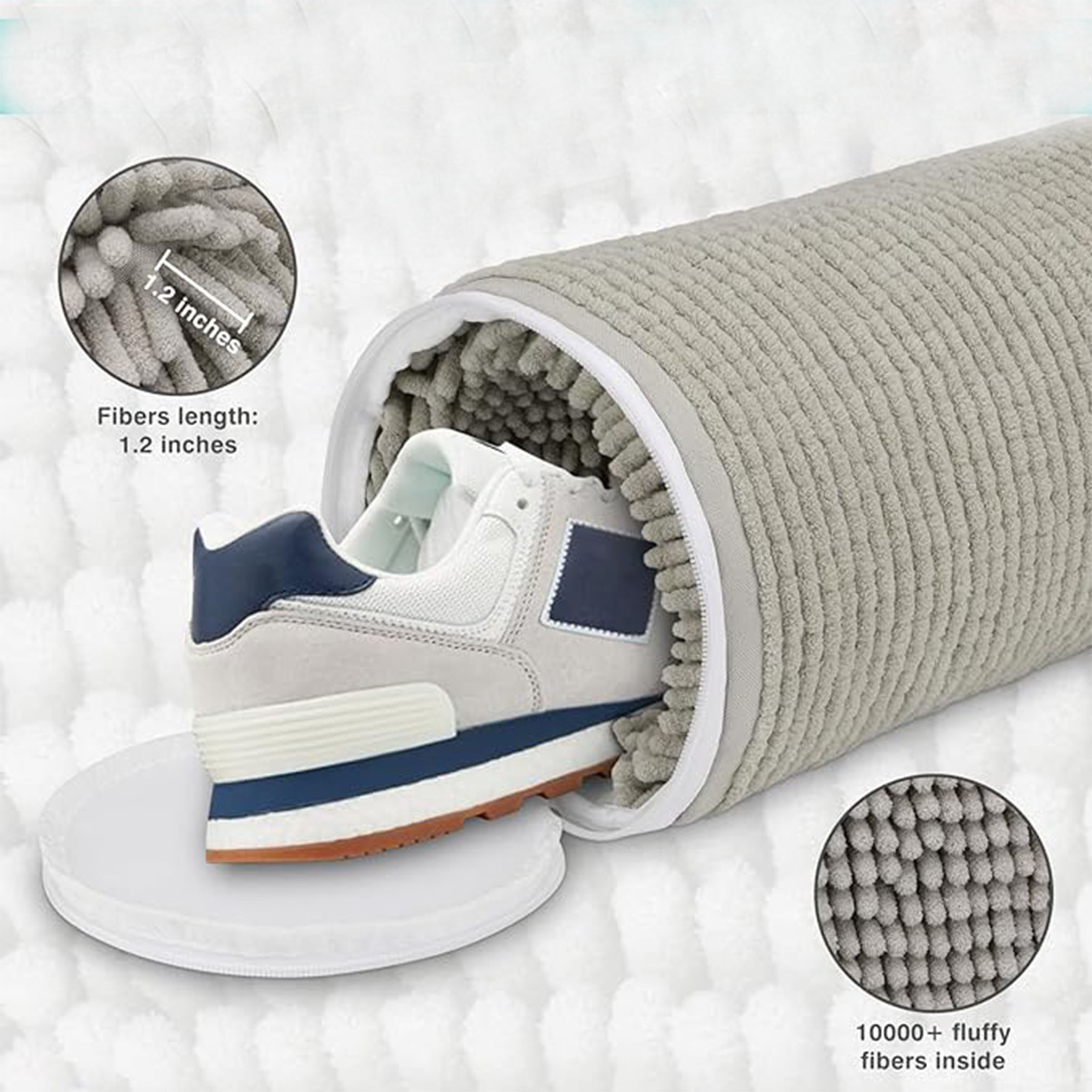 Polyester Cylindrical Travel Shoe Pouch ?C Protect And Organize Your Footwear 1