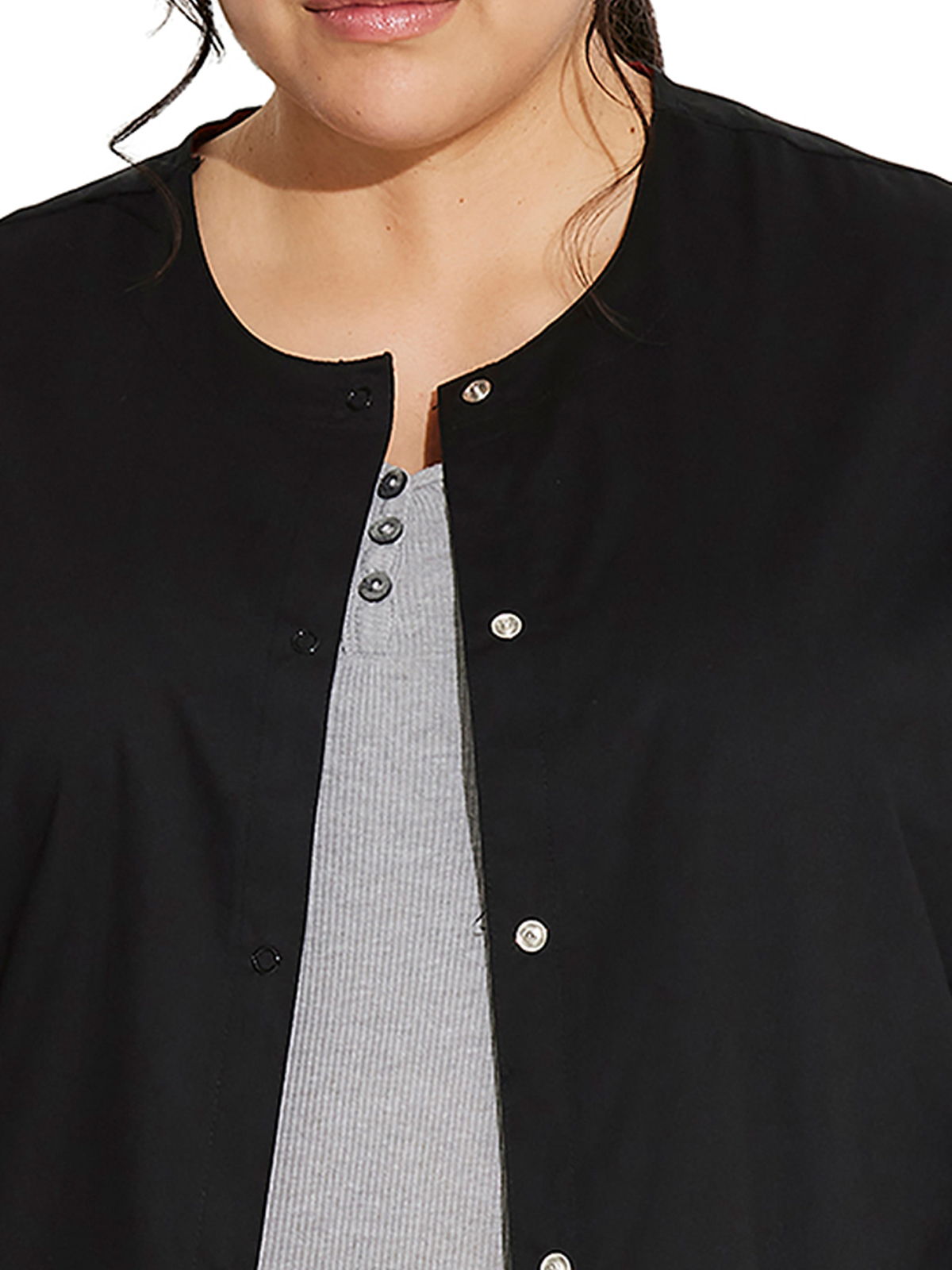 EDS Signature Women's Snap Front Warm-Up Jacket