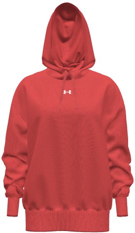 UA Rival Fleece Women's Oversized Hoodie 6