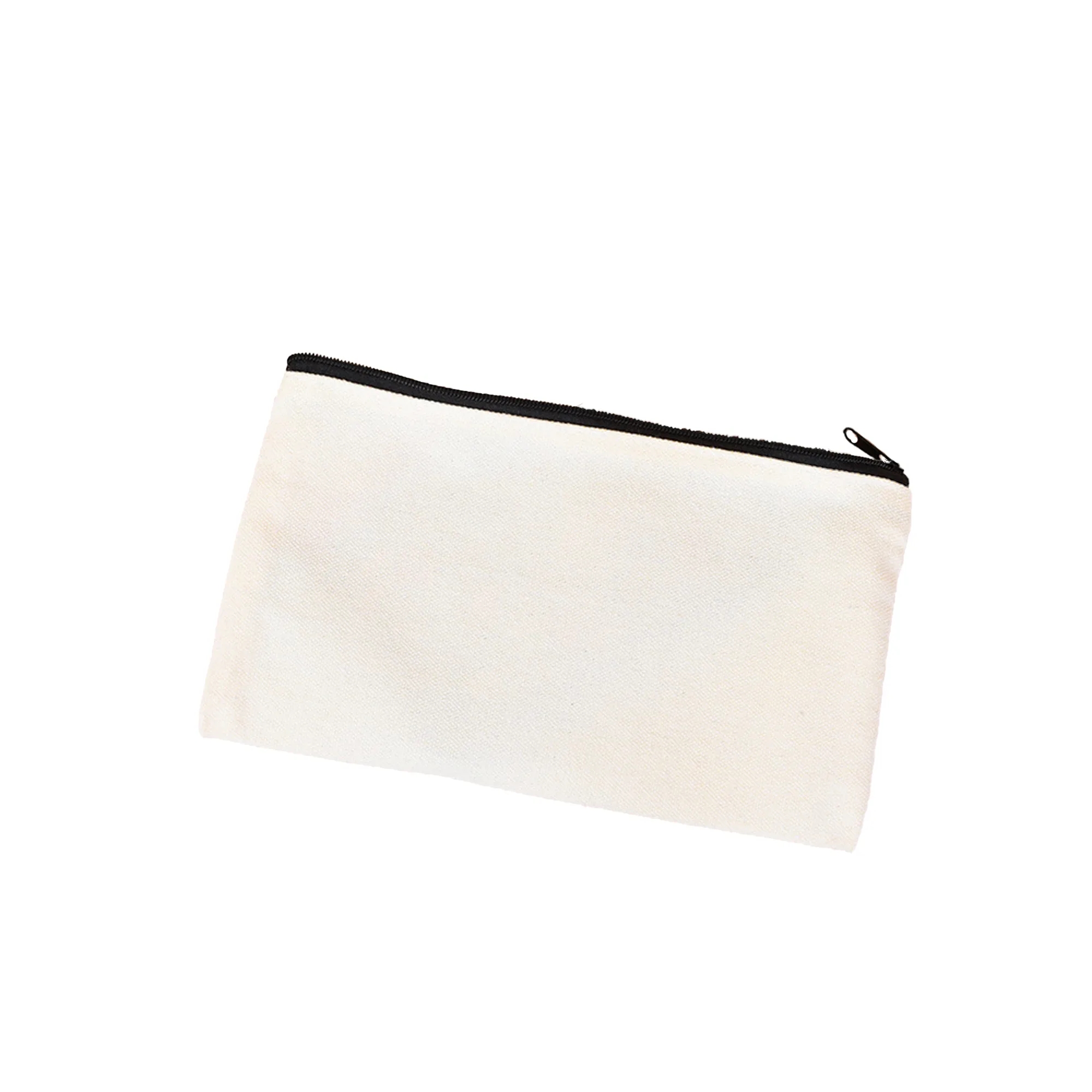 Canvas Pen Case With Colorful Zipper 3