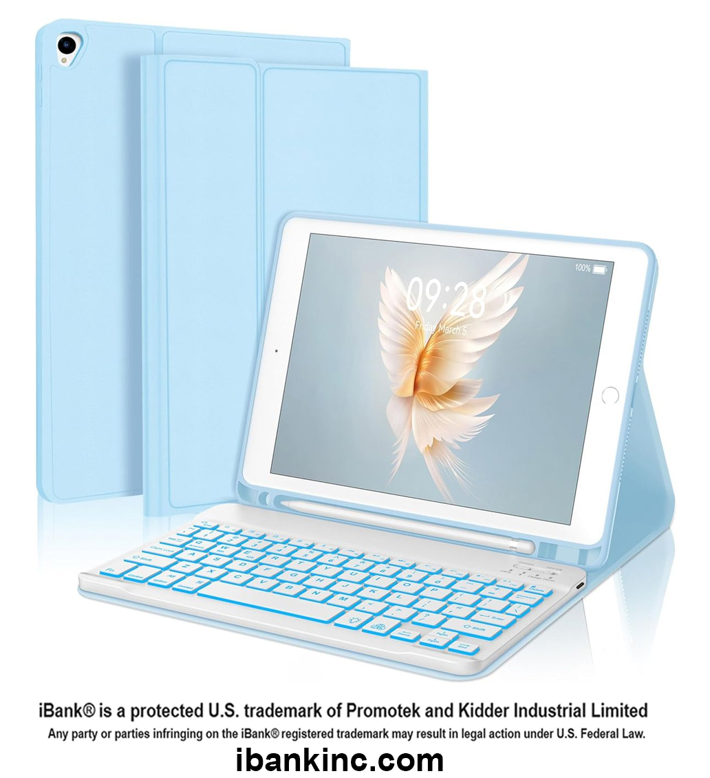 iBank ® Bluetooth Keyboard Case for iPad 11/10th Gen 11/10.9" 2025 A16/2022 2