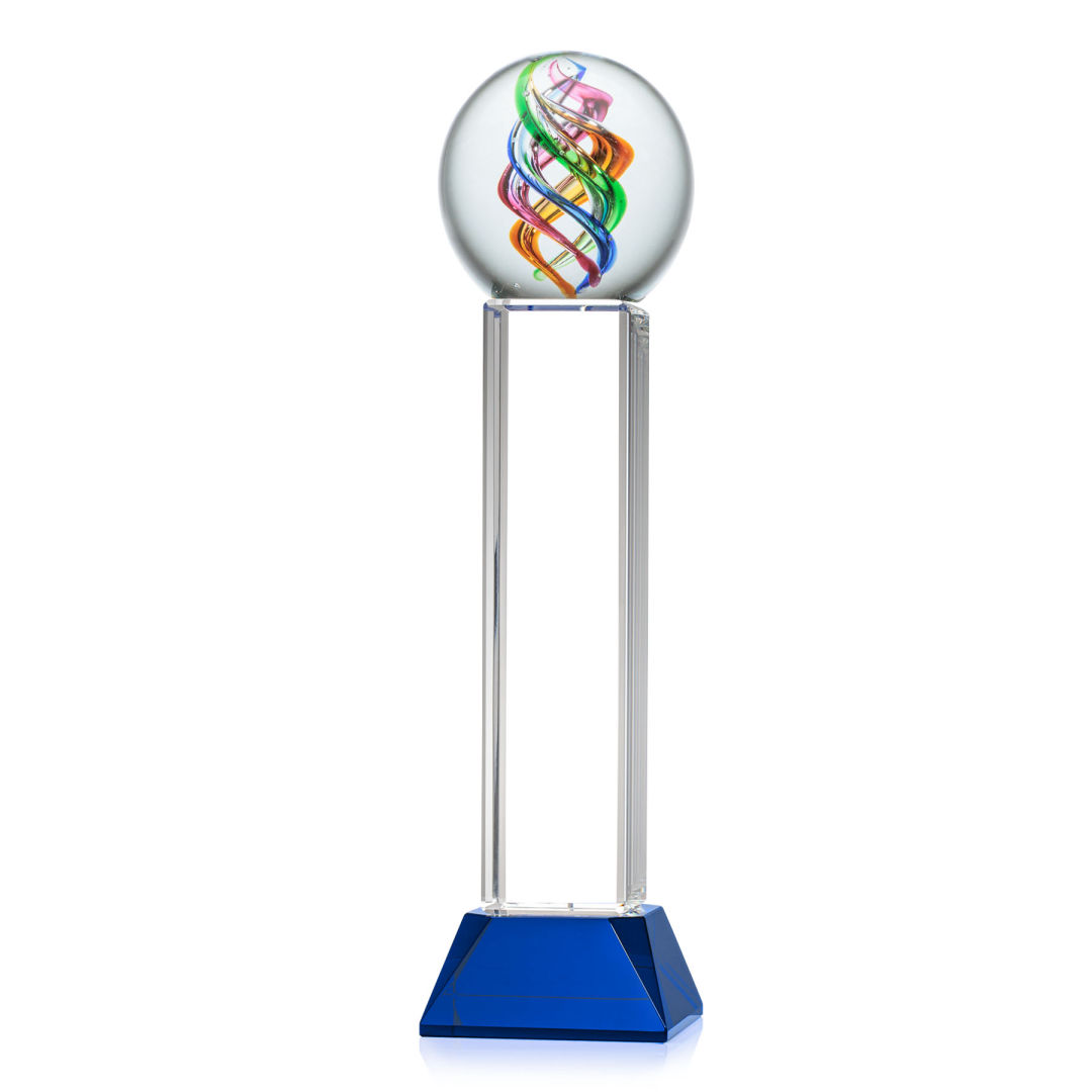 Galileo Award on Stowe Base - Blue 3