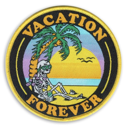 Custom Woven Patch - 3" Wide 3