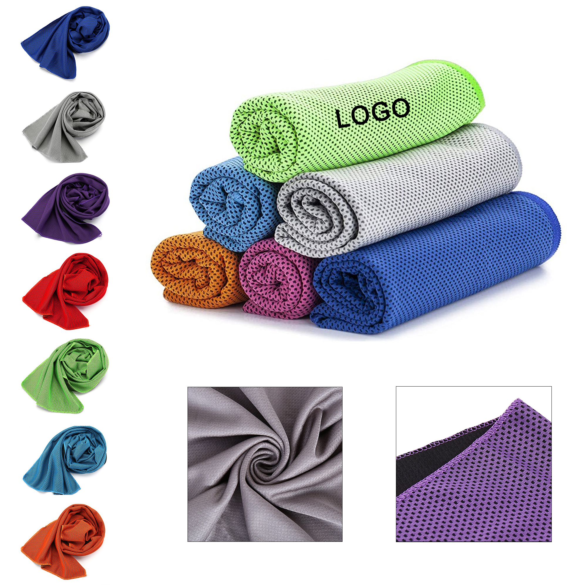Breathable Mesh Quick Drying Cooling Towel 7