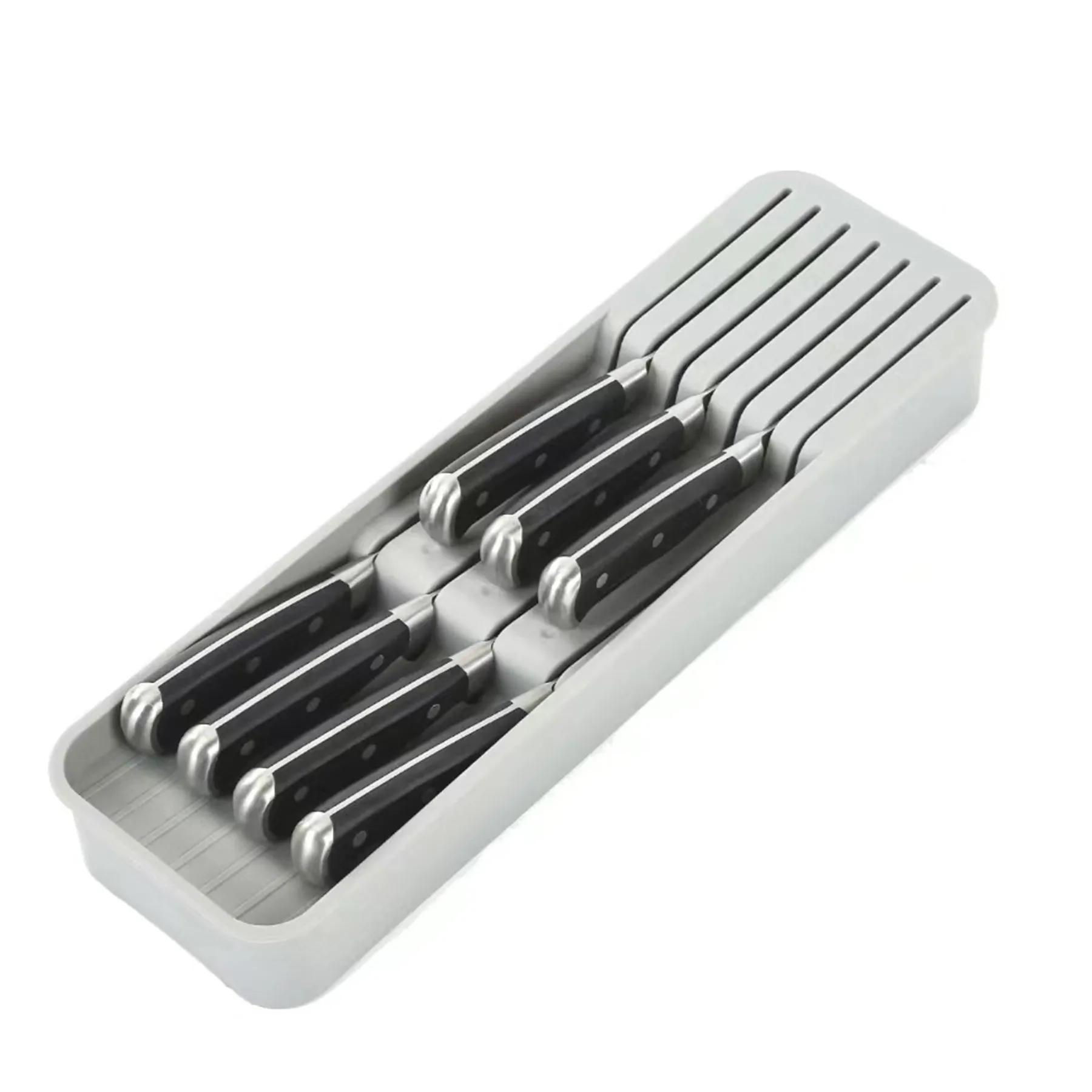 Polypropylene Single-Knife Rack Kitchen Drawer Storage Box 4