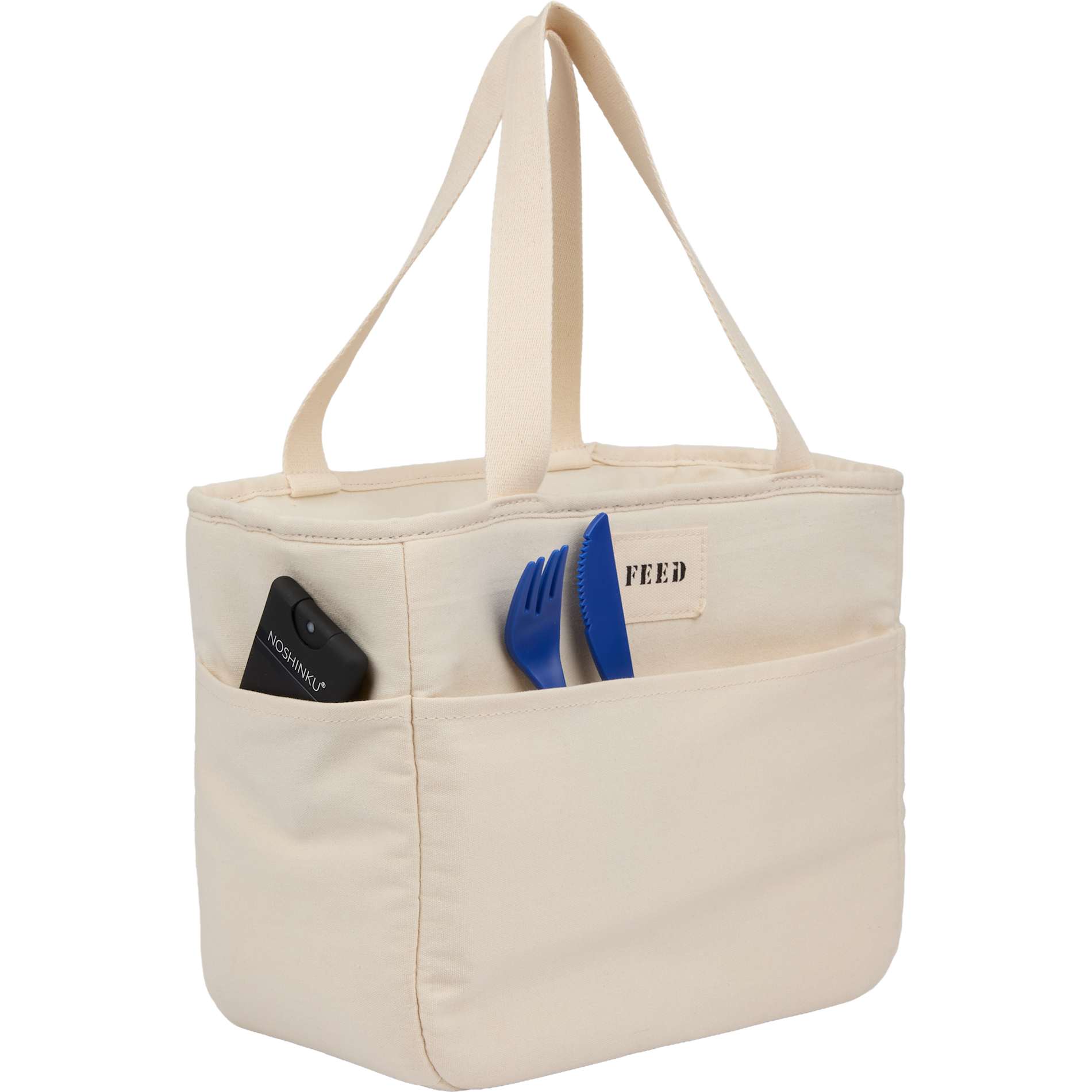 FEED Organic Cotton 9 Can Lunch Cooler 45