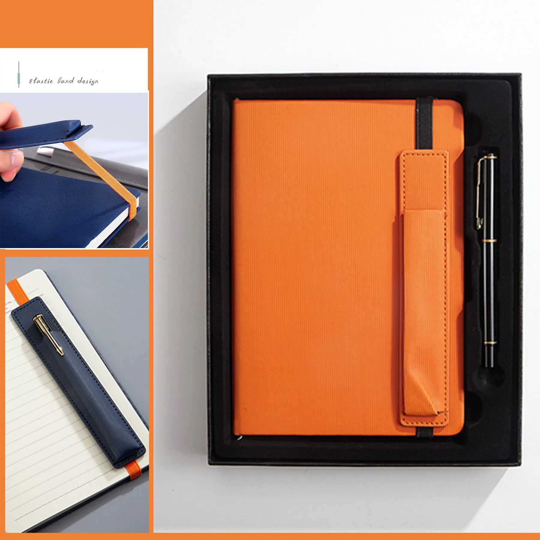Leather Planner Gift Set with Pen 4